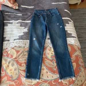 A&F Classic Medium Wash Mom Jeans in 00s